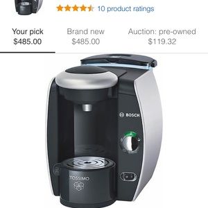 Coffe Maker Bosch Tassimo T45